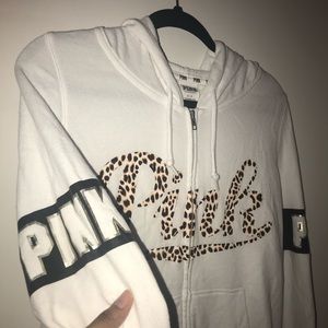 White PINK jacket
